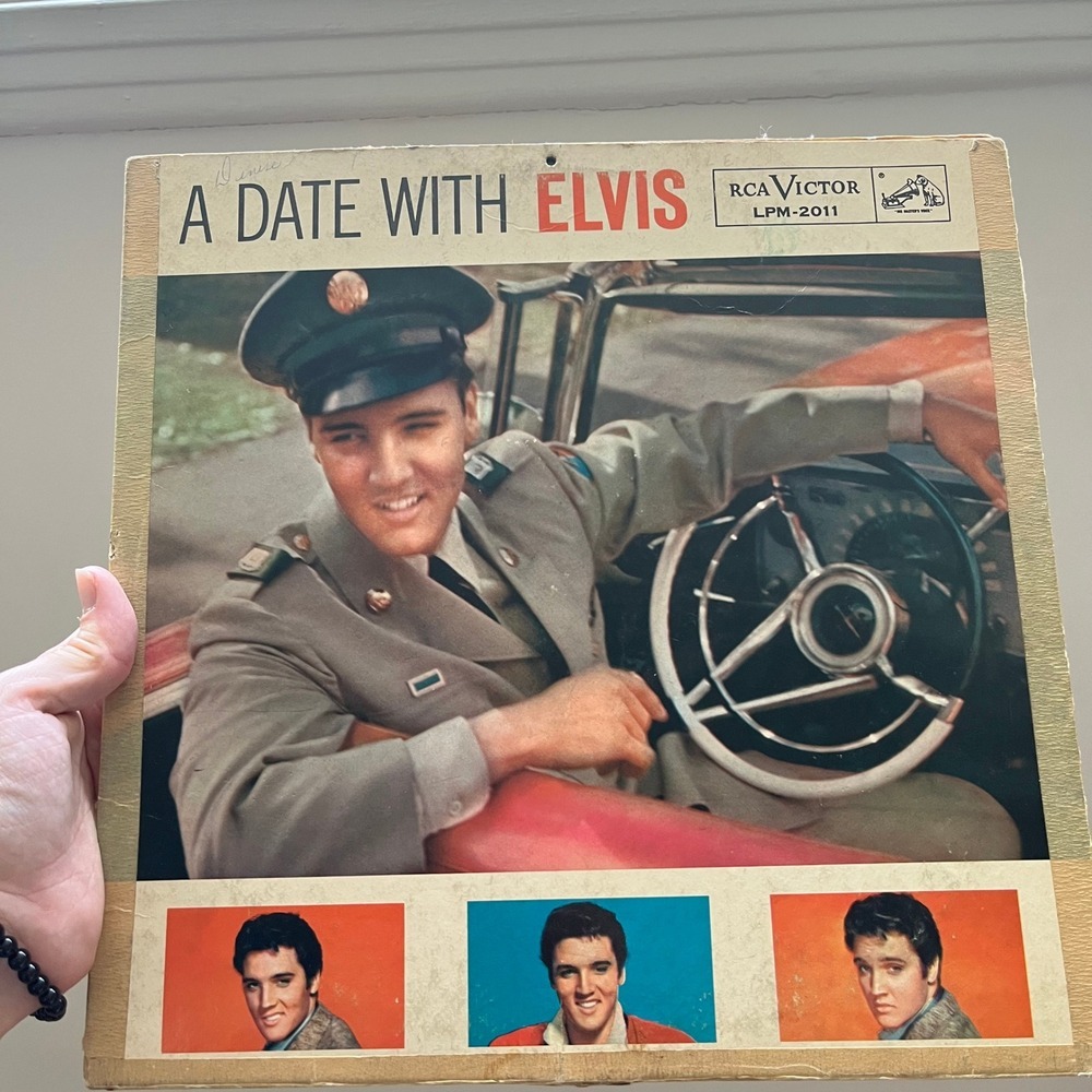 Elvis Presley A Date With Elvis Vinyl LP RCA Victor LPM-2011 Canada 1959 Mono